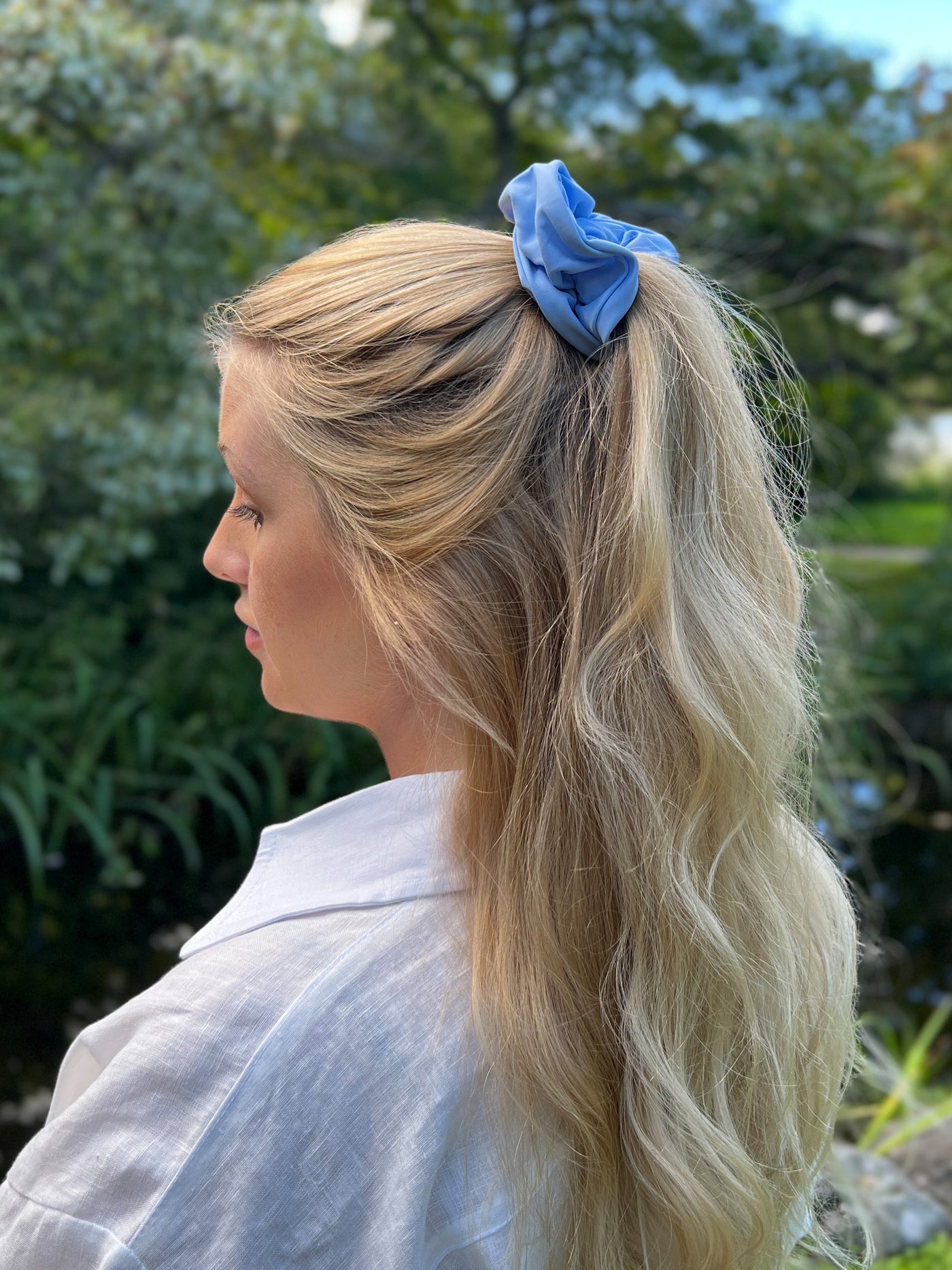 Scrunchie - Sky blue