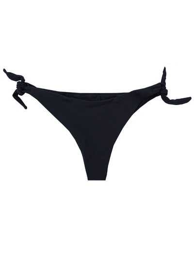 Linda Brazilian bottom Black Ribbed