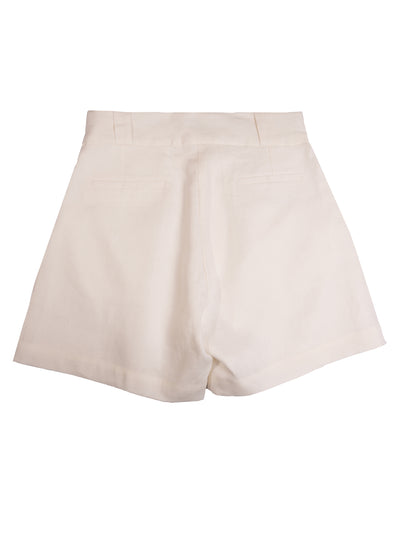 Tulum High waisted linen shorts Benvit